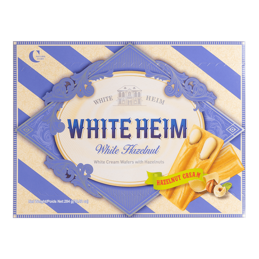 White Chocolate Hazelnut Waffle Snack 284g