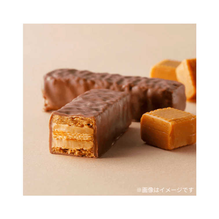 Winter Chocolate Wafers, Blueberry, Caramel, and Chestnut Flavors, 6 pieces per pack 3