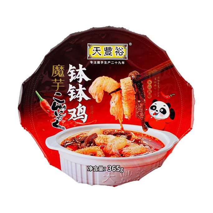 天豊裕 魔芋钵钵鸡 即食魔芋 365g【饱腹代餐速食】