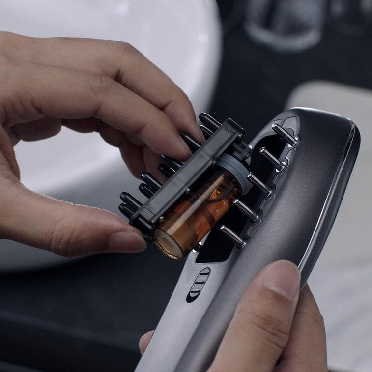 【中国直送】Xiaomi Youpin MXL スマート多機能ヘアコーム オブシディアンブラック スマートビーム多機能ヘアコーム 3