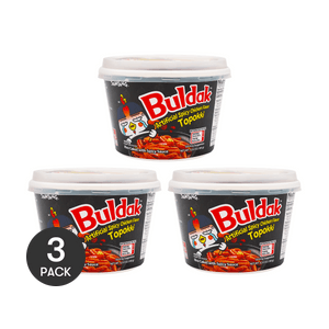 韩国SAMYANG三养 BULDAK 超辣火鸡味炒年糕 碗装 185g*3碗【超值3碗装】