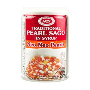 Traditional Pearl Sago In Syrup Neo Neo Pearls 260g  