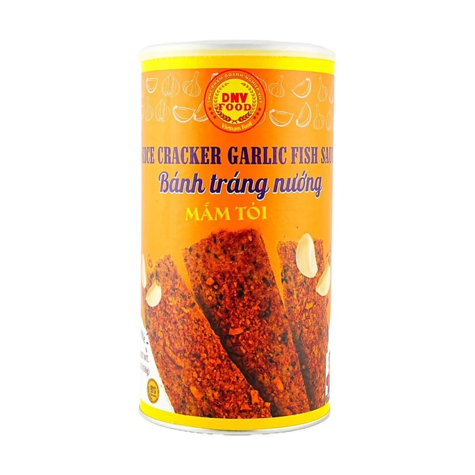 越南DNV FOOD 香脆米饼 蒜香鱼露味 150g