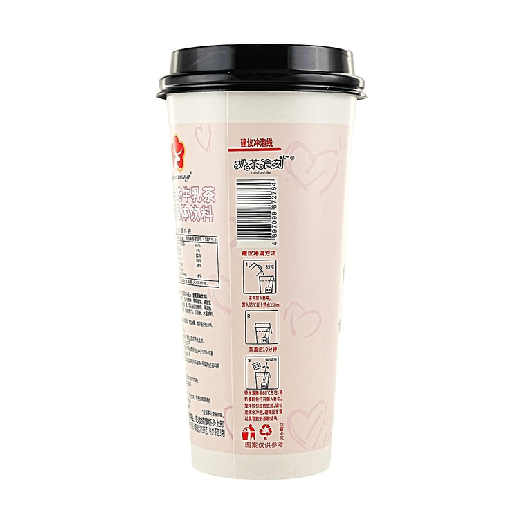 Popmart Labubu Collaboration,Jasmine Milk Tea+Peach Oolong+Rich Milk Latte Milk Tea,3.3 oz*6【3 Flavors 6 Combo Packs 】 16