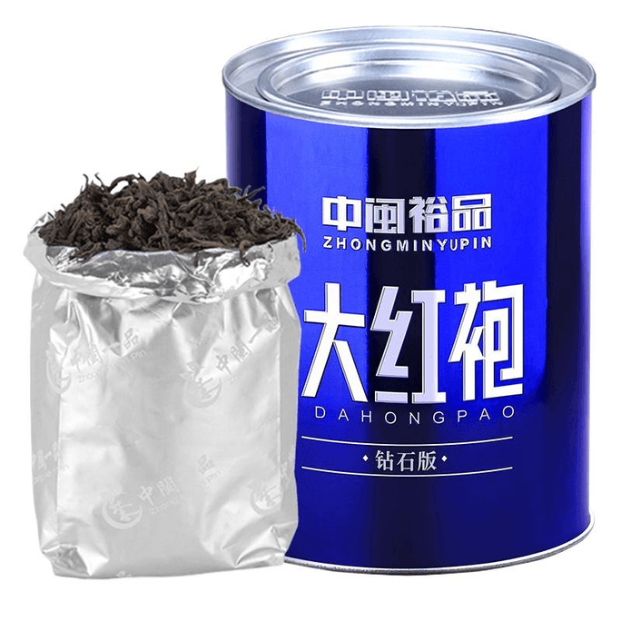 Da Hong Pao Tea Wuyi Rock Tea Strong Aroma Oolong Tea Bulk Tea 100g * 1 Can