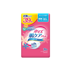 Poise Skin Care Pads Light Multi [80cc 39 sheets]