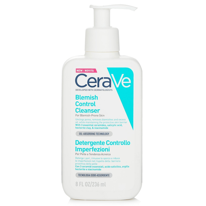 [홍콩에서 직접 우편] Cerave Blemish Control Cleanser 236ml/8oz