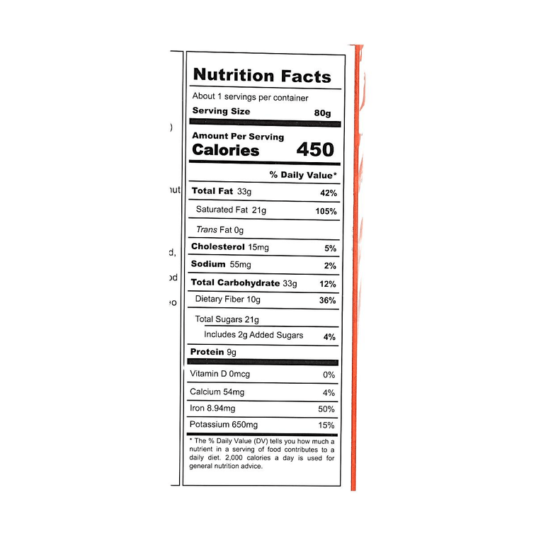 High Protein Dark Chocolate Crisp, Almond Coconut Cocoa Crisps,2.82 oz 4