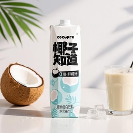 0 Sugar Fresh Coconut Juice, 33.81 oz