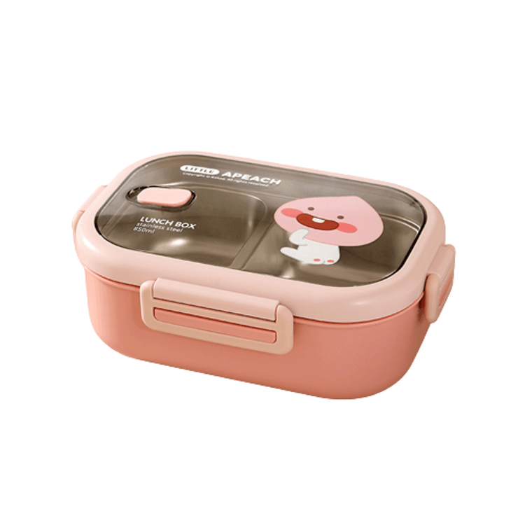 Ceramic Fresh Bowl Worker Cute Bento Lunch Box With Lid Sealed Microwave  BROWN Model