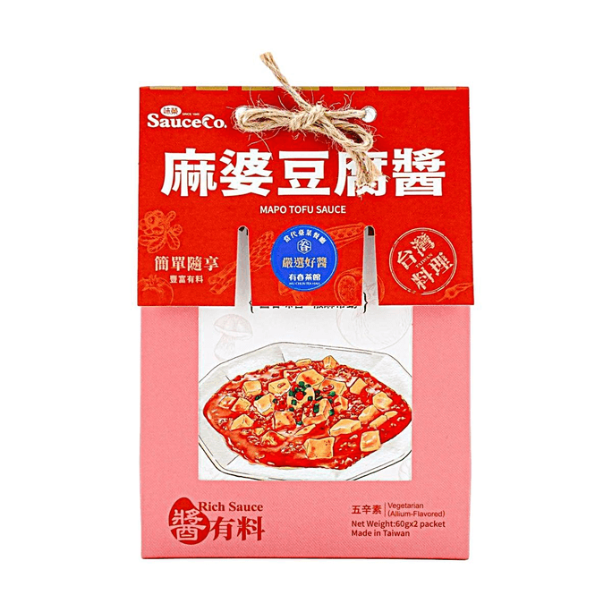 마파두부 소스, 2팩, 4.23 oz【바로 조리 가능 소스】
