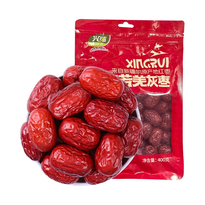 징루이 신장 루오창 대추 400g 봉지 특급 홍대추 [얇은 껍질, 작은 씨, 풍부한 과육] 부드럽고 달콤하며 느끼하지 않은, 둥글고 통통하며 자연스러운 주름진 껍질 전체 과정 품질 관리 [건조 섭취, 물에 우려 마시기, 죽 끓이기, 국 끓이기, 디저트 만들기] 복숭아 검 거품 케이크, 구기자, 용안차와 함께 곁들여 드세요. 천연 고품질 영양 홍대추