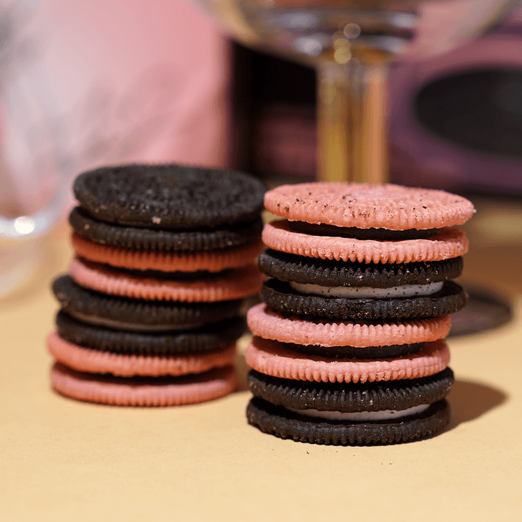 OREO BLACKPINK x Oreo, Cream Filled Chocolate Sandwich Cookies