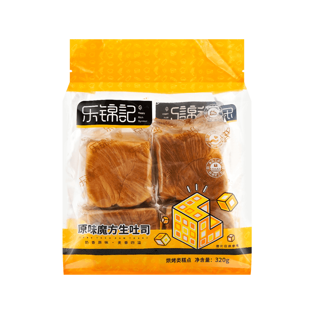 Cube Toast - Sweet Bread, 4 Pieces, 11.28oz