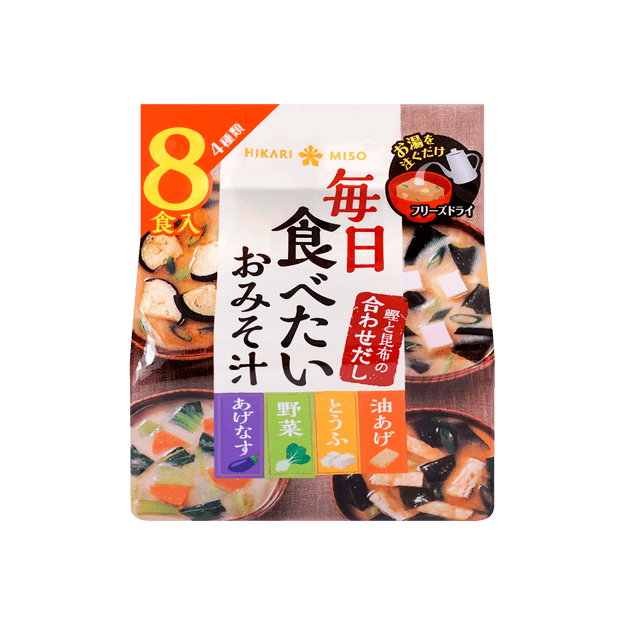 商品详情 - 日本HIKARI 日式味噌汤 8 Pack - image  0