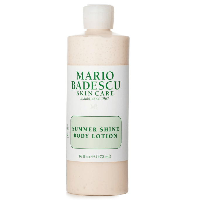 美國 Mario Badescu 夏日亮膚身體乳 閃爍亮白身體潤膚乳 美白閃耀 瑩潤透亮(所有膚質適用) 472ml/16oz