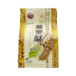 [台湾直邮] 台酒 元气葡萄籽黄金荞麦酥 320g