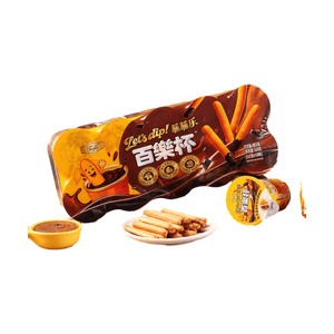 타펠 · 바이루 컵 디핑 과자 10개입 320g (32g x 10개) | 어린 시절의 맛, 끝없는 디핑 재미 · 초콜릿 디핑 소스 | 레이디핑거 | 어린 시절의 풍미 | 개별 포장 | 추억의 간식