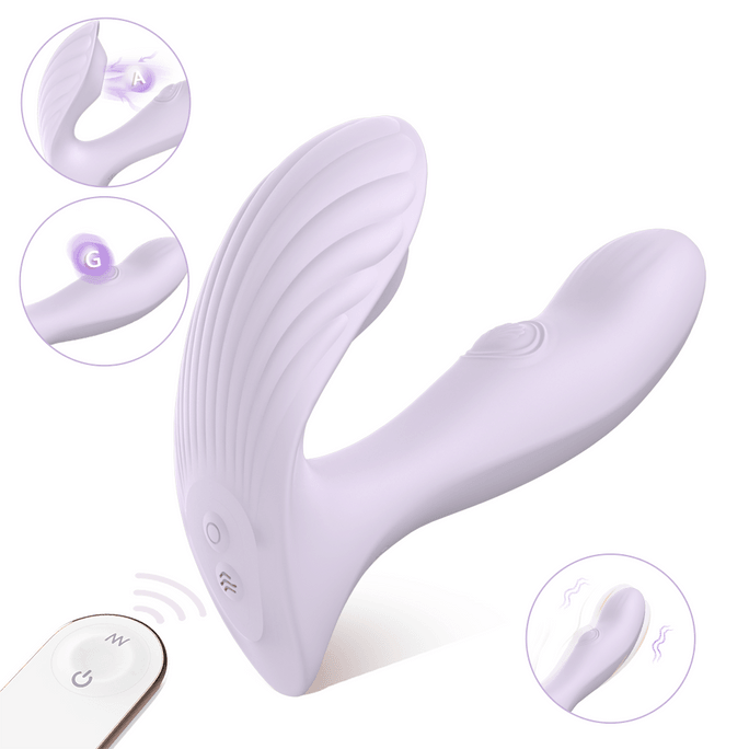 Wearable Remote Control Vibrator Shell Shape 1Piece