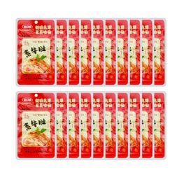 【湖南爆辣特產】冠口福 素牛肚 香辣味 16克*20包 【變態辣挑戰】【吃辣地區】【網紅小吃】