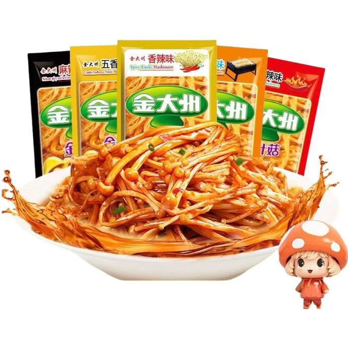 Mix Flavor Enoki Mushroom 100g 