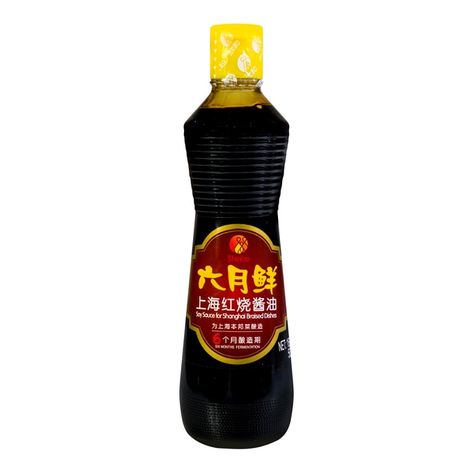 欣和 六月鲜  上海红烧酱油  500ml
