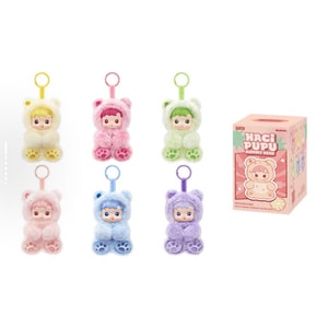 【香港直邮】 POP MART 泡泡玛特 【现货直发】 HACIPUPU 小熊软糖系列搪胶毛绒挂件 【单个盲盒 随机款式】 潮玩盲盒挂件 官方正版
