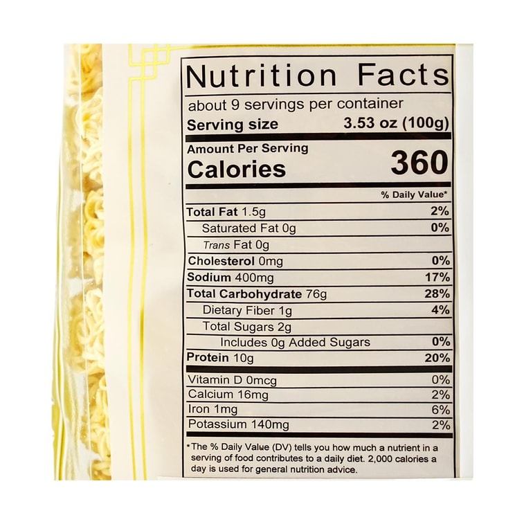 Family Egg Dried Noodle, Abalone Flavor, 32.03 oz 4