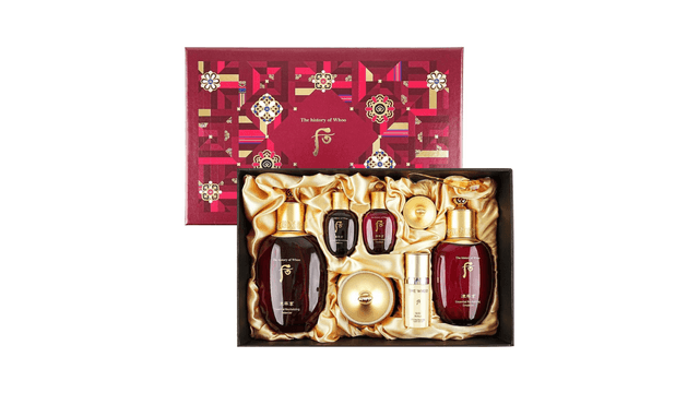 The History of Whoo スキンケアセット 香港からの直送】THE HISTORY OF WHOO Jinyulhyang 7点セット（化粧水