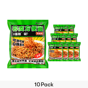 【Value Pack】Buckwheat Instant Noodles - 10 Packs* 2.11oz