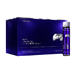 Ice White Tomato 2.0 Oral Liquid 10 Bottles – White Tomato + Collagen Tripeptide. Brightens & Firms Skin. Anti-aging & Antioxidant. Suitable For Adults 18+. Patented Formula.