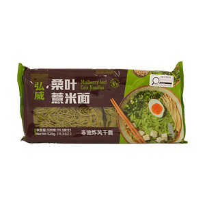 Mulberry Leaf Coix Noodles 11.3oz Non-Fried Air-Dried Noodles