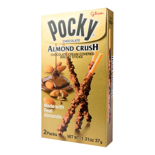 GLICO Almond Chocolate Pocky Stick 2packs 37g