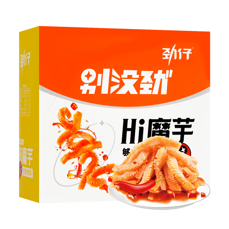 劲仔 Hi 魔芋 烧烤味 18g*20包 9
