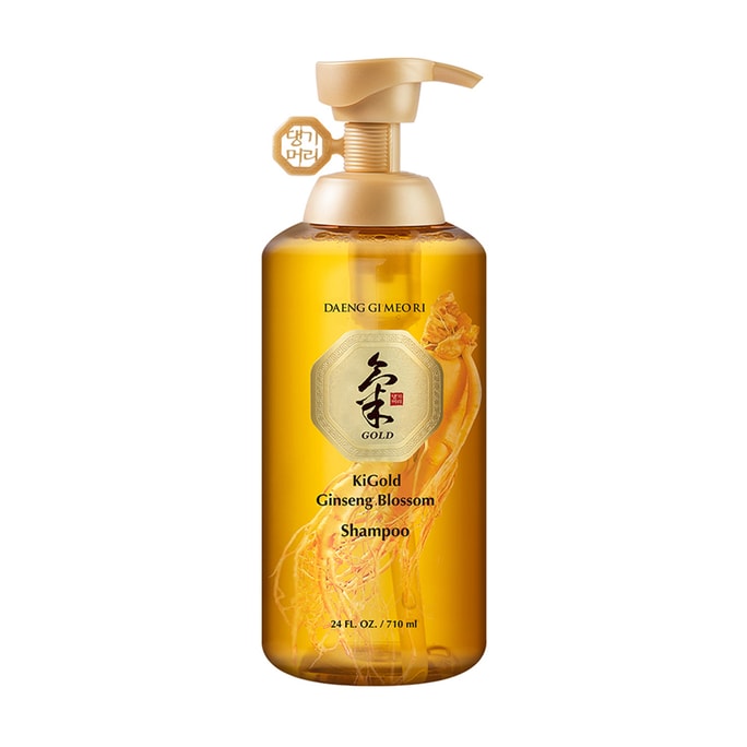 Daeng Gi Meo Ri KiGold Ginseng Blossom Shampoo 710ml