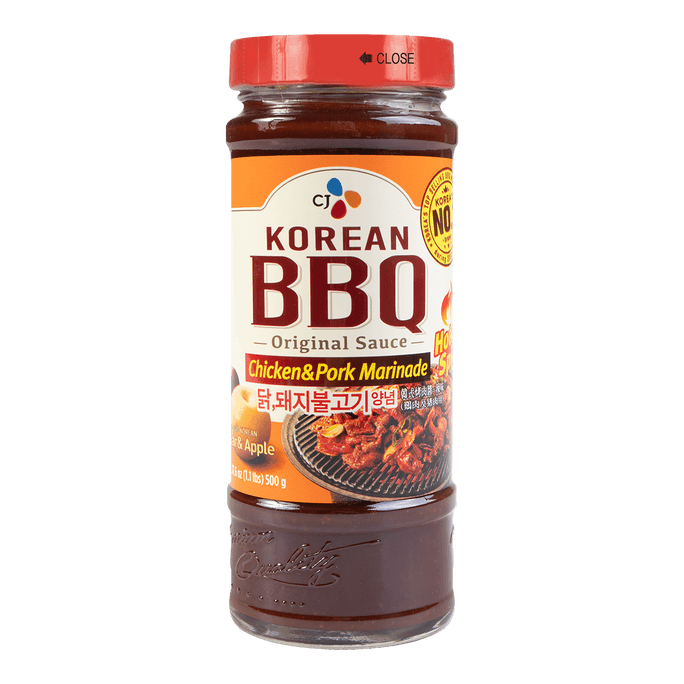 韓國CJ希傑 韓式燒烤醬 烤雞烤豬醬 辣味 500g