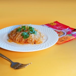Glass Noodles - Vermicelli , Spicy Thai Salad Flavor ,2.39 oz 【 Ready-to-Cook Meal】【 Yami Exclusive】