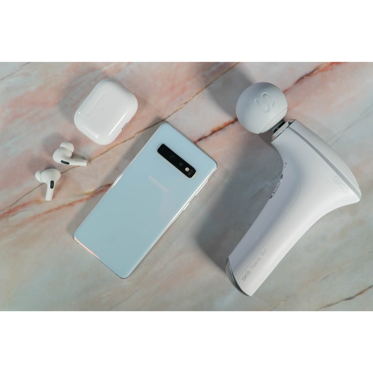 SKG [Flagship Shop] 4098 Neck Massager White (get 2 Massager sticker for  FREE contains herbal essence reduce neck pain) - Yamibuy.com