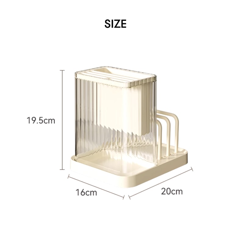 Étagère de Rangement Multifonctionnelle pour Couvercle de Cuisine, Couteau, Planche à Découper 6.37.97.7 pouces 11