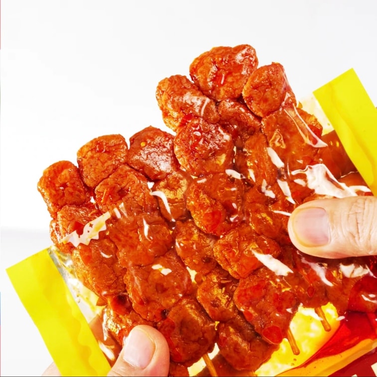  金磨坊 匠制牛肉丸素食 香辣味 400g【80g×5袋】【匠制慢煮 劲道飘香】 3