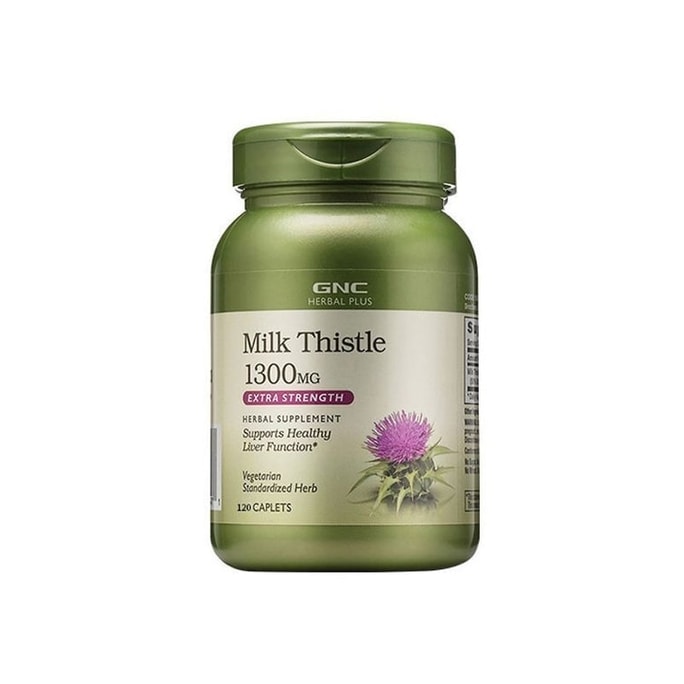 Liver-protecting Tablets Milk Thistle Capsules Milk Thistle Health Products Strong Repair 120 capsules per bottle