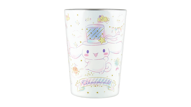 Sanrio Portable Glass Water Bottle 360ml Cinnamoroll 360ml