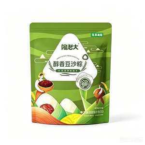 陶老大 豆沙粽130g*2个素粽