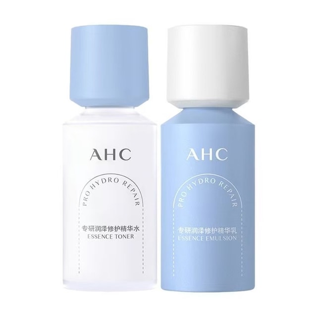 中国直送】AHC 韓国製 赤ボトル トナー＆ローション セット - 敏感肌
