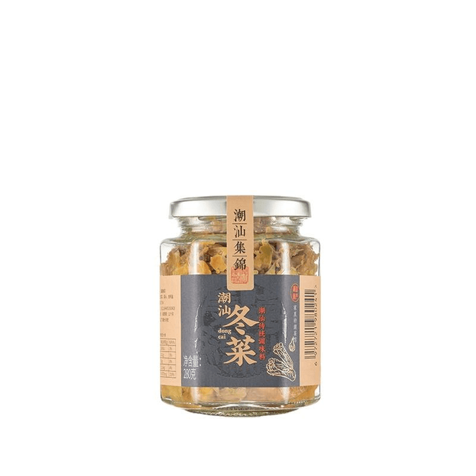 【中国直邮】潮汕集锦冬菜砂锅粥配菜调料腌制咸菜280g*1瓶