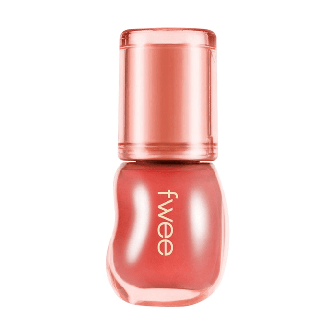 【Expédition directe de Corée】 FWEE 3D Baume à lèvres repulpant, Brillant à lèvres effet repulpant 5.3g #A01 Vanilla Rose corail nude, teinte juteuse 30% de couleur
