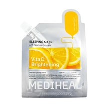 韩国MEDIHEAL美迪惠尔 维他命C亮白睡眠面膜 20ml 水润焕亮 保湿修护 