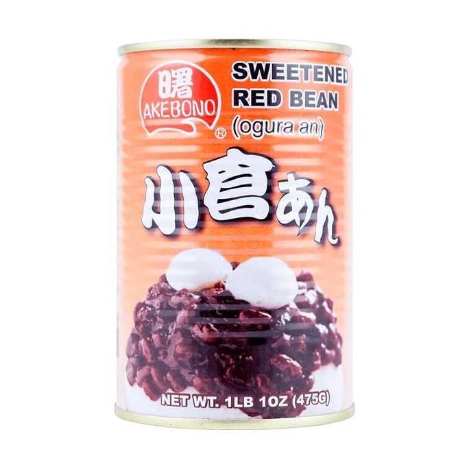 中國AKEBONO 罐裝小倉紅豆沙