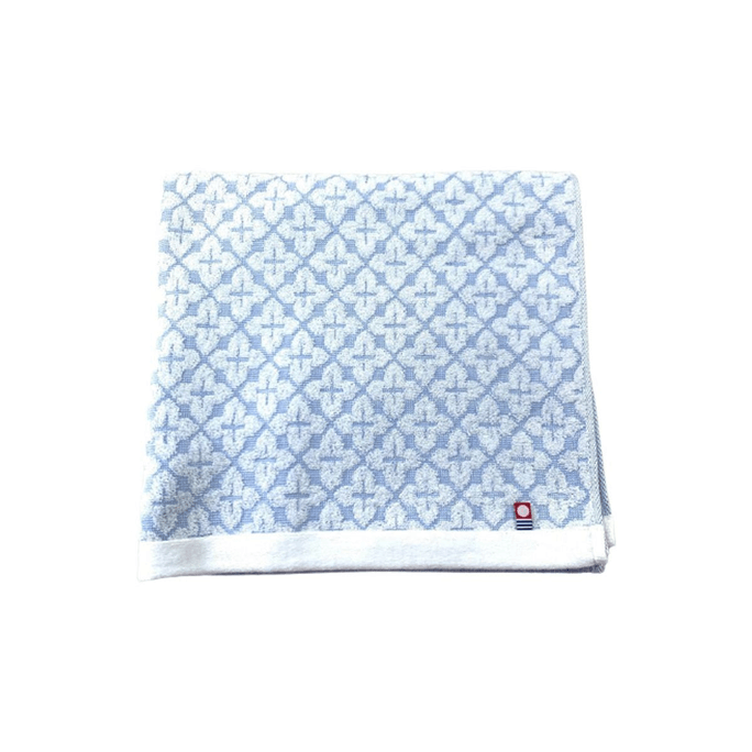 【日本直郵】今治毛巾 毛巾擦臉巾 速乾吸水 簡約設計 藍色