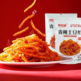 黔忆丝 贵州土豆丝 薯条 甜辣味 200g【香辣酥脆】【贵州特产】【网红直播间爆款!!杨迪推荐】